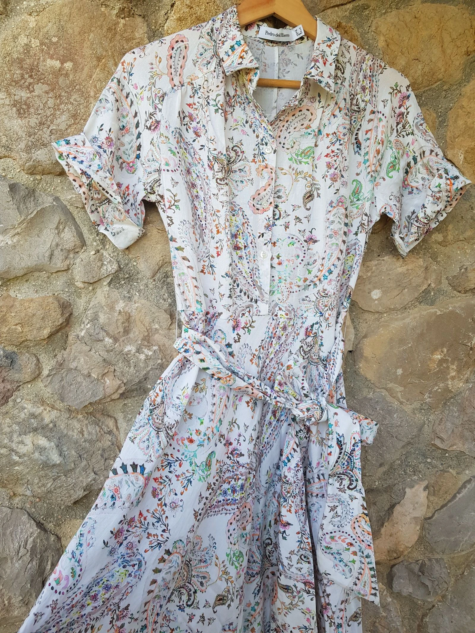 Vestido camisero midi Pedro del Hierro XS